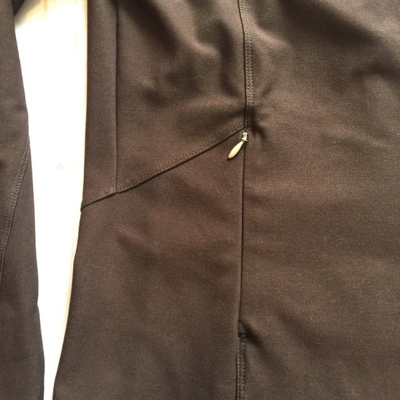 LUCY lucytech Stretch Track Jacket Brown Medium - Picture 5 of 6